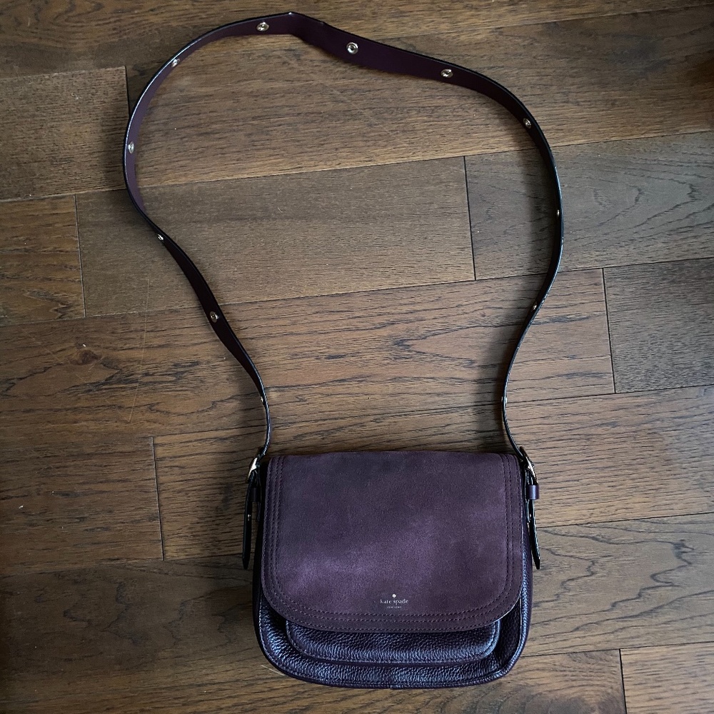 Kate Spade Crossbody with Leather and Suede